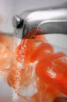 skoke, fum, sink, apa, running, water, 